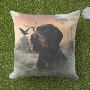 German Wirehaired Pointer Cushion