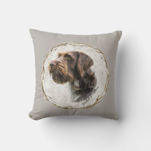 German Wirehaired Pointer   Cushion