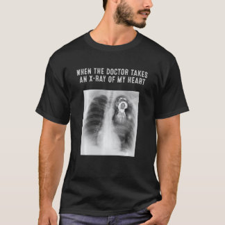 German Wirehaired Pointer Dog Doctor Takes An X Ra T-Shirt