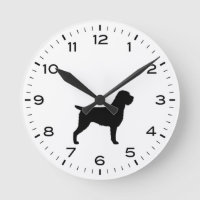 German Wirehaired Pointer Dog Silhouette