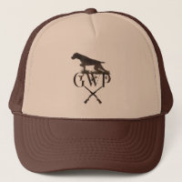 German Wirehaired Pointer   Drawstring Bag Trucker