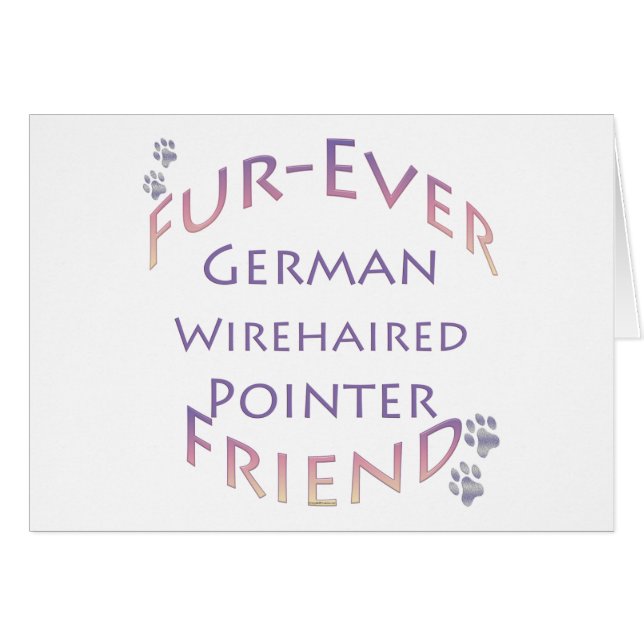 German Wirehaired Pointer Furever (Front Horizontal)