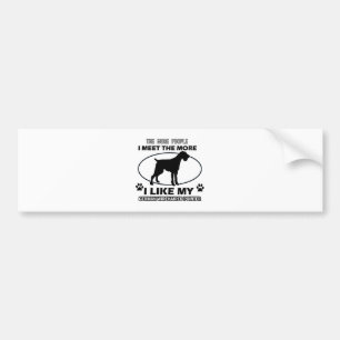 "german wirehaired pointer" "german wirehaired poi bumper sticker