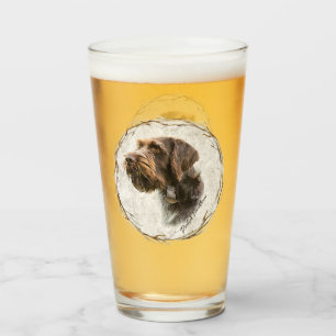 German Wirehaired Pointer   Glass