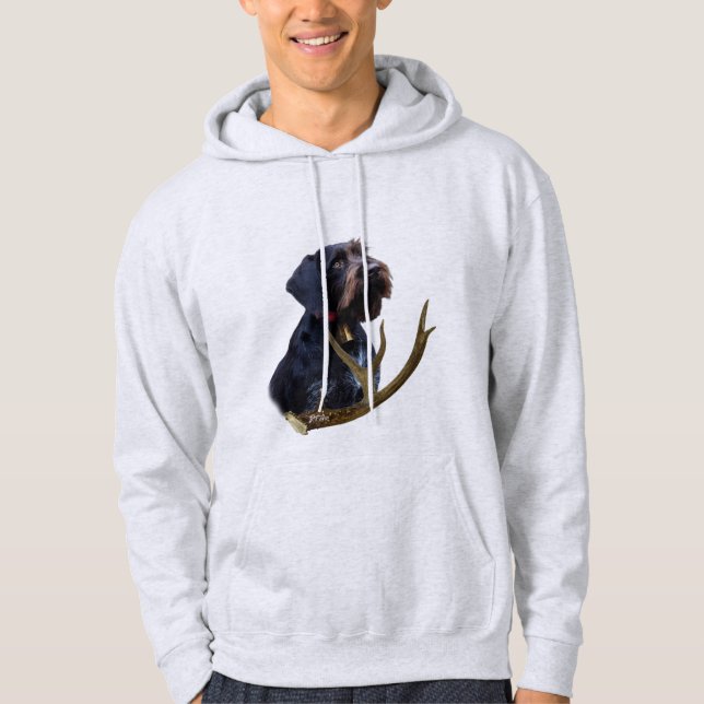  German Wirehaired Pointer Hoodie (Front)