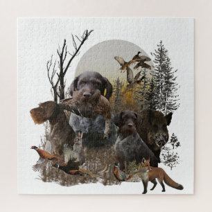 German Wirehaired Pointer Jigsaw Puzzle