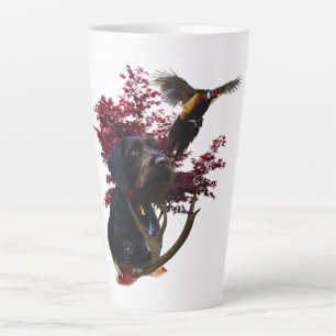 German Wirehaired Pointer     Latte Mug