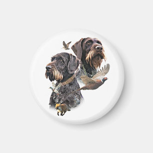 German Wirehaired Pointer Magnet