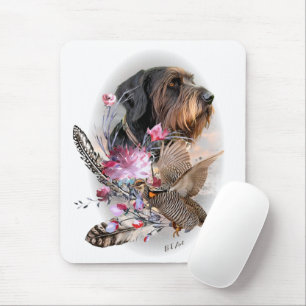 German Wirehaired Pointer  Mouse Mat