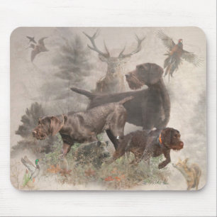  German Wirehaired Pointer     Mouse Mat