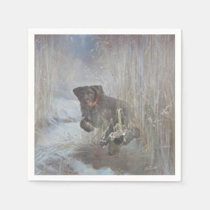  German Wirehaired Pointer Napkin
