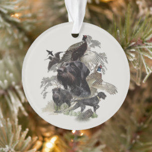 German Wirehaired Pointer     Ornament