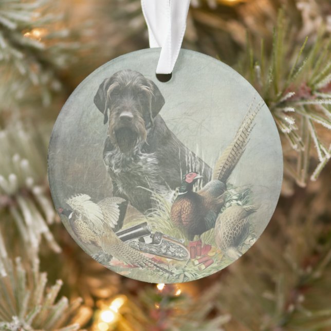 German Wirehaired Pointer     Ornament (Tree)