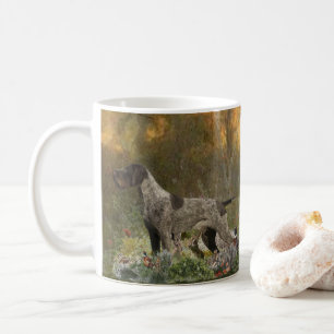 German Wirehaired Pointer Paperweight Coffee Mug