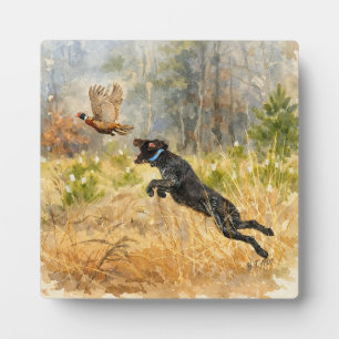 German Wirehaired Pointer Plaque