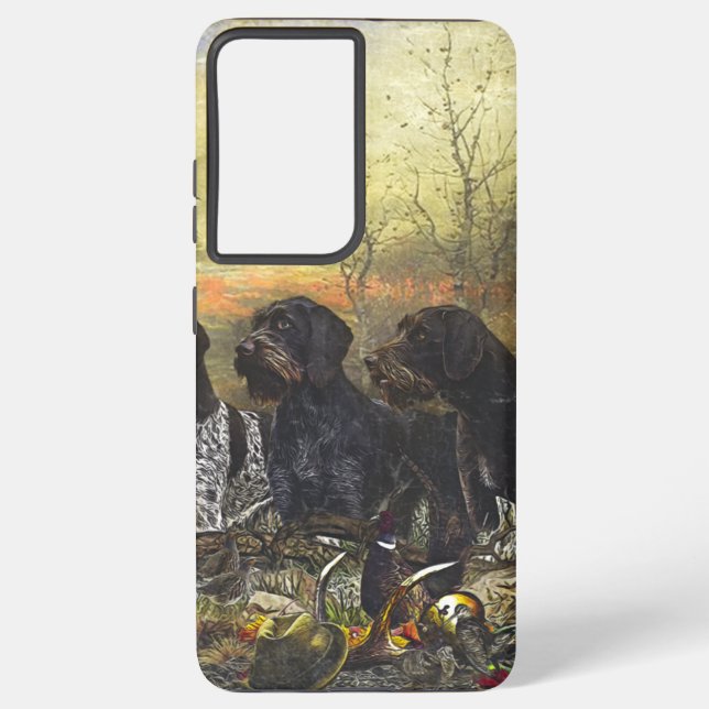 German Wirehaired Pointer    Samsung Galaxy S21 Ultra Case (Back)