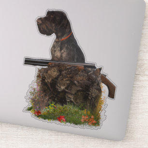 German Wirehaired Pointer  sticker