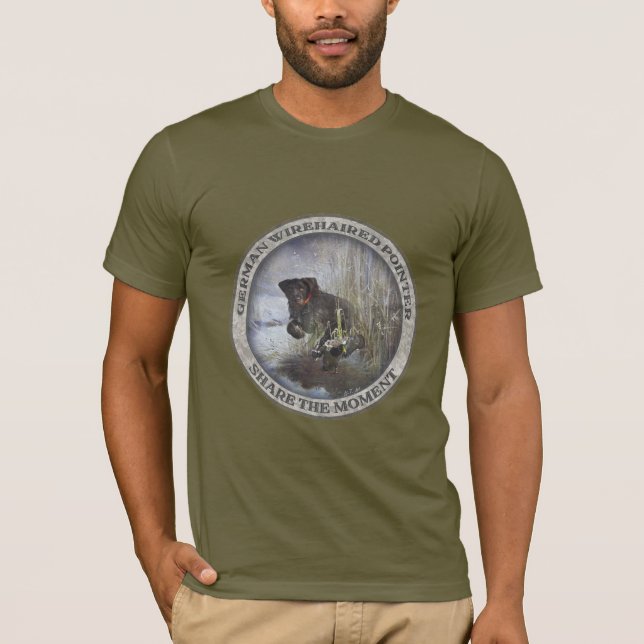  German Wirehaired Pointer T-Shirt (Front)