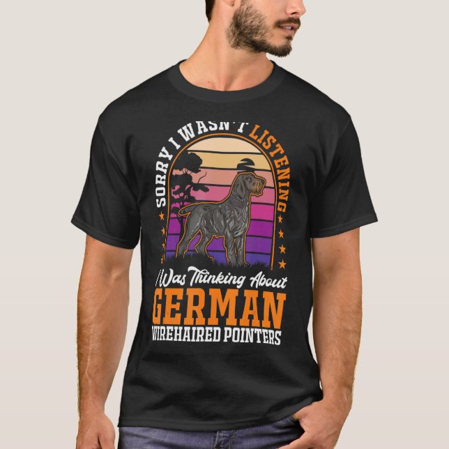 German Wirehaired Pointer T-Shirt (Front)