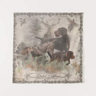 German Wirehaired Pointer  Tapestry