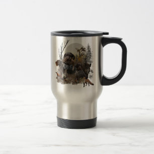 German Wirehaired Pointer  Travel Mug