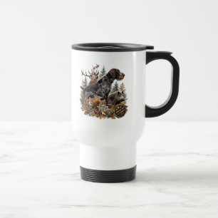 German Wirehaired Pointer Travel Mug