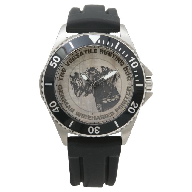 German Wirehaired Pointer   Watch (Front)