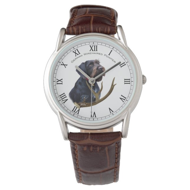  German Wirehaired Pointer Watch (Front)