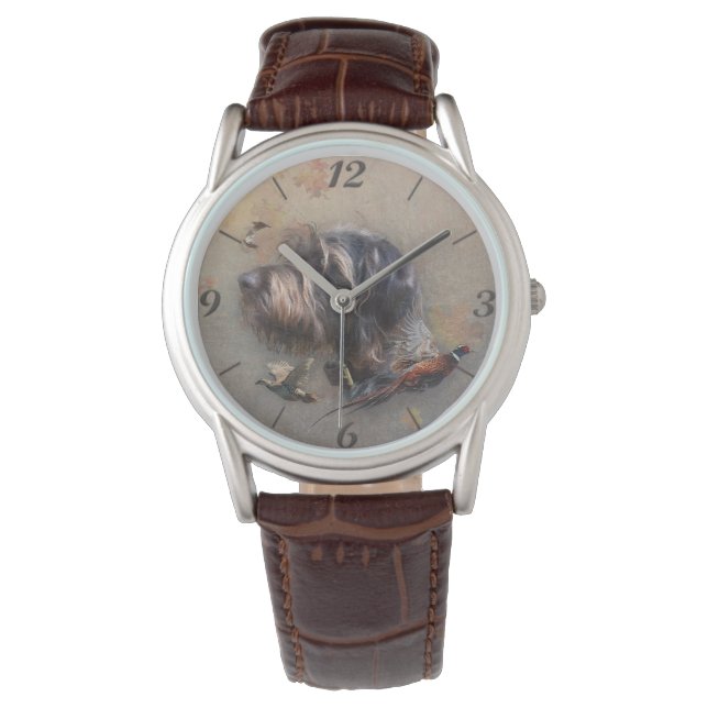 German Wirehaired Pointer   Watch (Front)