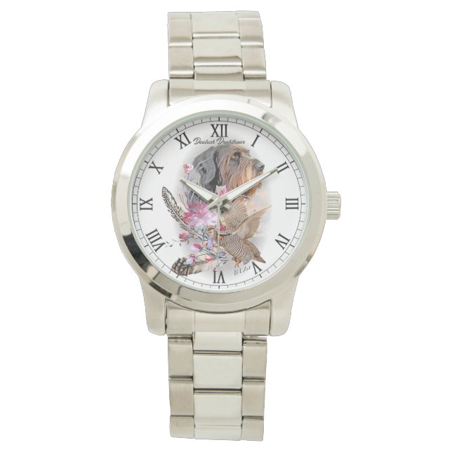  German Wirehaired Pointer Watch (Front)
