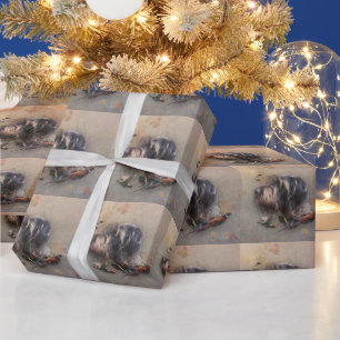 German Wirehaired Pointer   Wrapping Paper