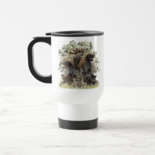 German wirehaired pointers, The Passion for Huntin Travel Mug