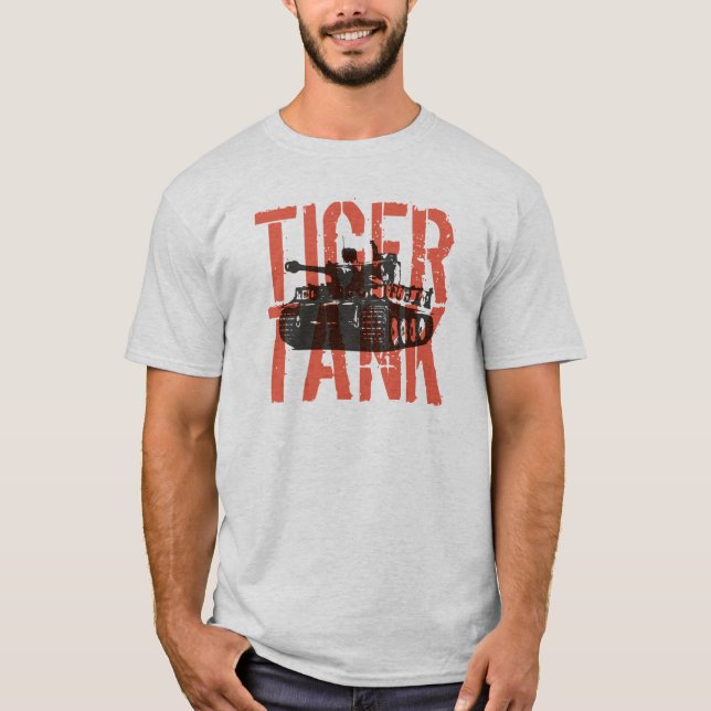 German WW2 Panzer Tiger Tank (Front)