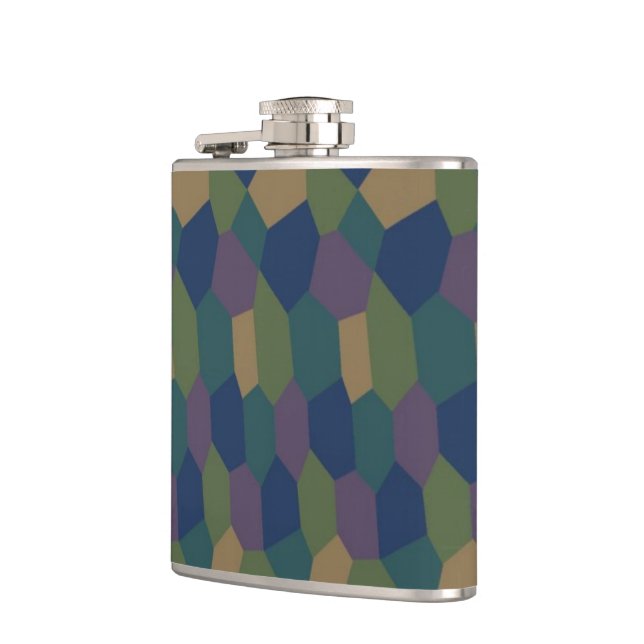 German WWI Lozenge Camouflage Flask 2 (Left)