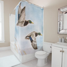 GERMANI REALI in volo shower curtain