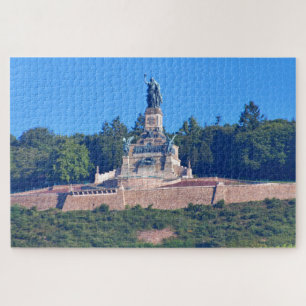 Germania statue, Rudesheim, Germany Jigsaw Puzzle