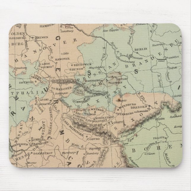 Germanic Confederation Mouse Mat (Front)