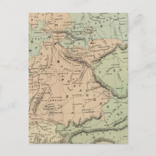 Germanic Confederation Postcard (Front)