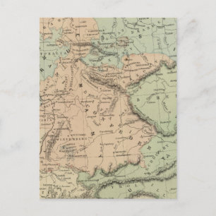 Germanic Confederation Postcard