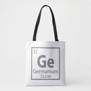 Germanium - German Science Periodic Table Tote Bag
