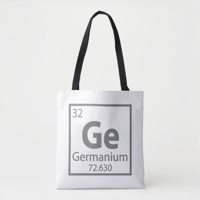 Germanium - German Science Periodic Table Tote Bag (Front)
