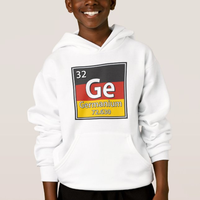 Germanium - Germany Flag German Science (Front)