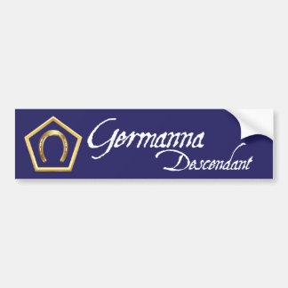 Germanna Descendant Bumper Sticker
