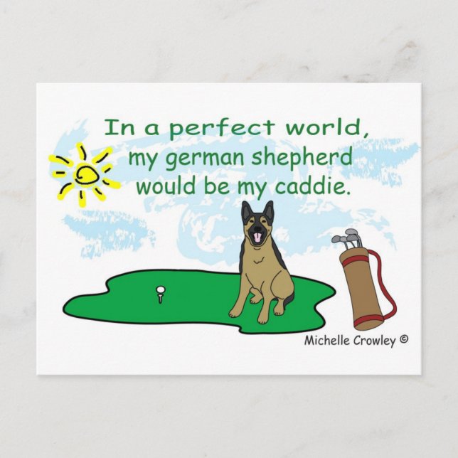 GermanShepherd Postcard (Front)