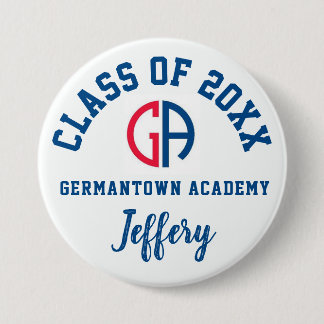 Germantown Academy Button Logo Custom Personalised