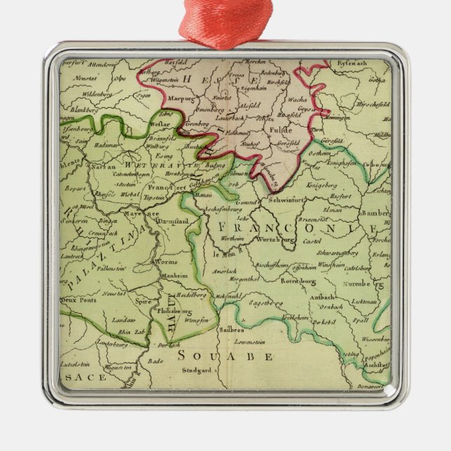Germany 13 metal tree decoration (Front)