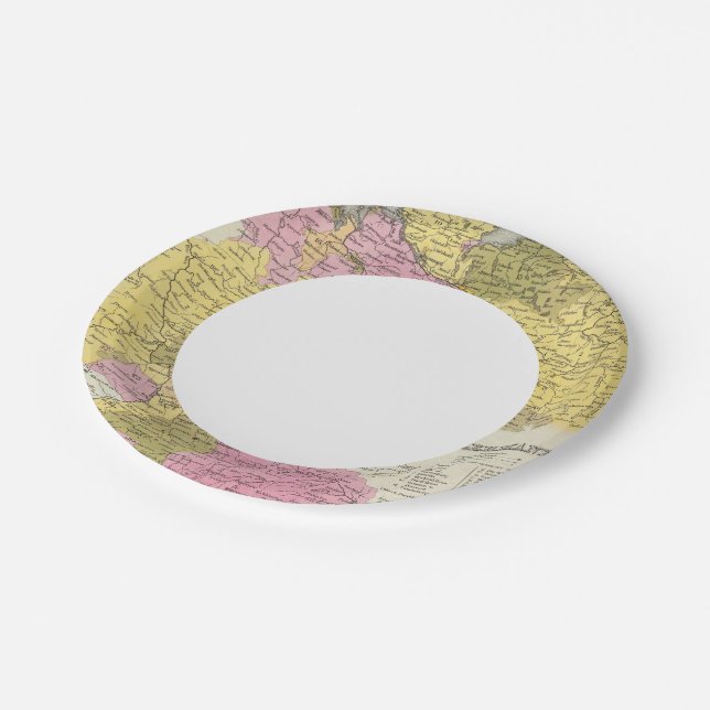 Germany 13 paper plate (Angled)