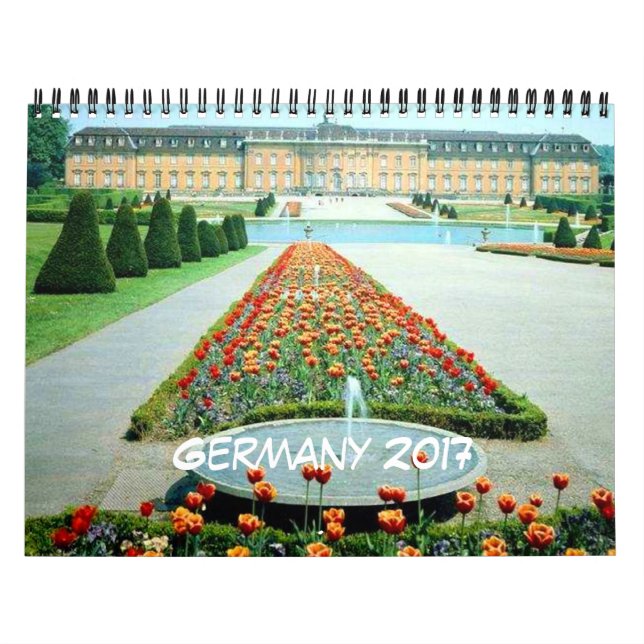 Germany 2017 Travel Calendar (Cover)