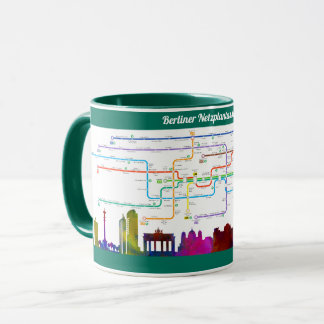 " Germany: 2021/today BERLIN - U/S-Bahn Tasse Mug