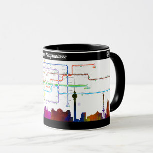 " Germany: 2021/today BERLIN - U/S-Bahn Tasse Mug